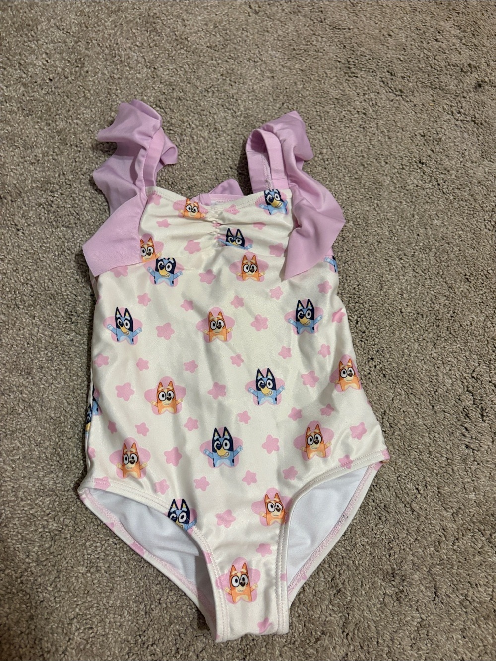 Girls Bluey One-Piece Swimsuit